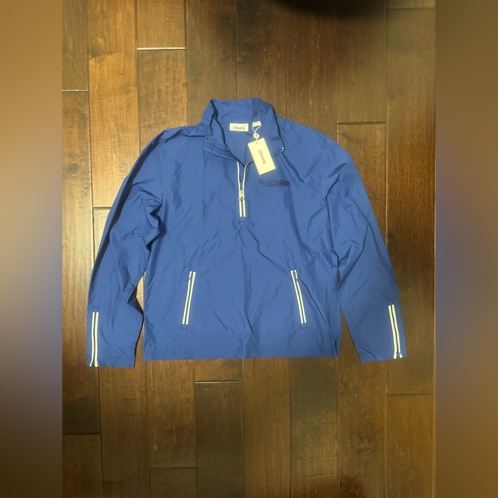 Ashworth Women’s Large, Lightweight Windbreaker, Fidelity Investments Embroidery